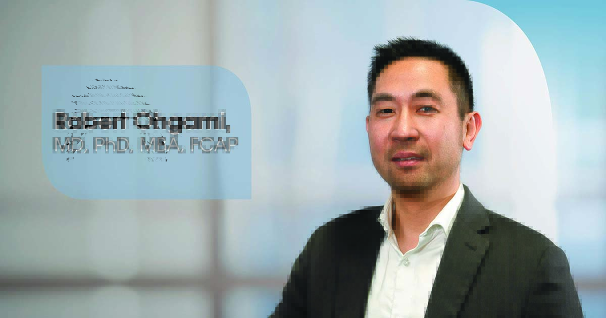 ARUP’s Robert Ohgami, MD, PhD, 